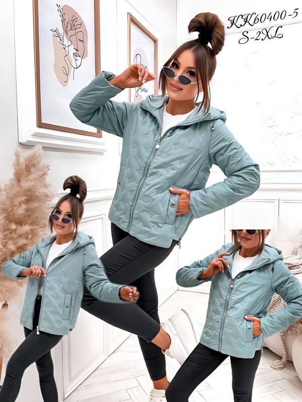 Kurtki damskie cienki Roz S-2XL, 1 Kolor Paczka 5 szt 1